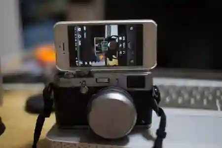 Photo - EOS Remote on the iPhone