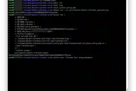 Photo - Installing LibreNMS Container