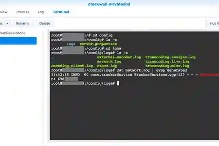 Photo - AirVideoHD Docker - Server PIN