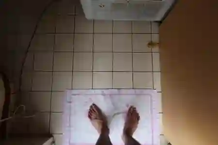 Photo - Look! I can see my own feet!