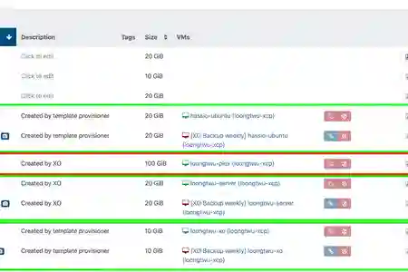 Photo - XCP-ng SR In a glance