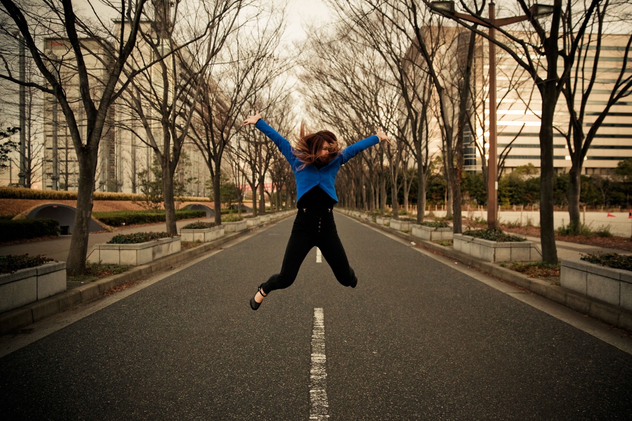 Photo - Jumping through winter