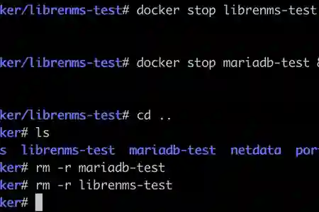 Photo - Stop, Remove, Delete Docker containers