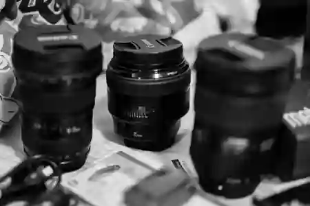 Photo - Various Canon EF lenses