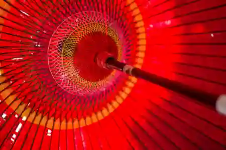 Photo - Red Kyoto Umbrella